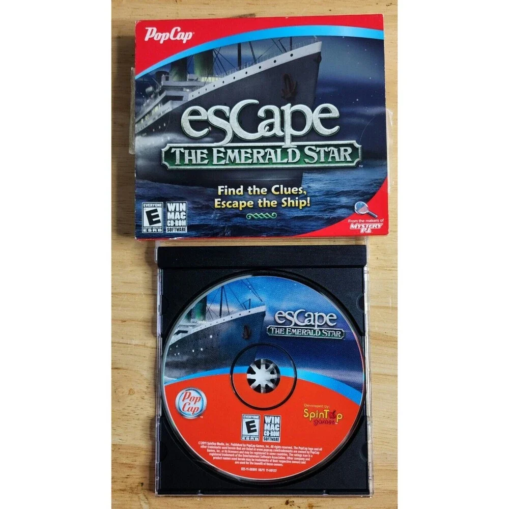 Lot of 4 Escape & Hidden Object Games Classic 8 & Salem Secrets/Ancient Spirit